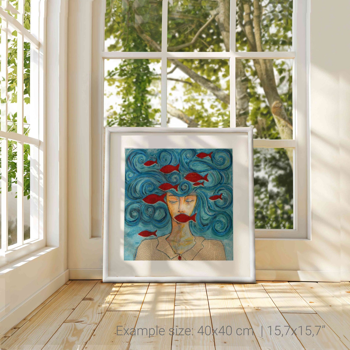 Träumerin I, Impresión de Bellas Artes