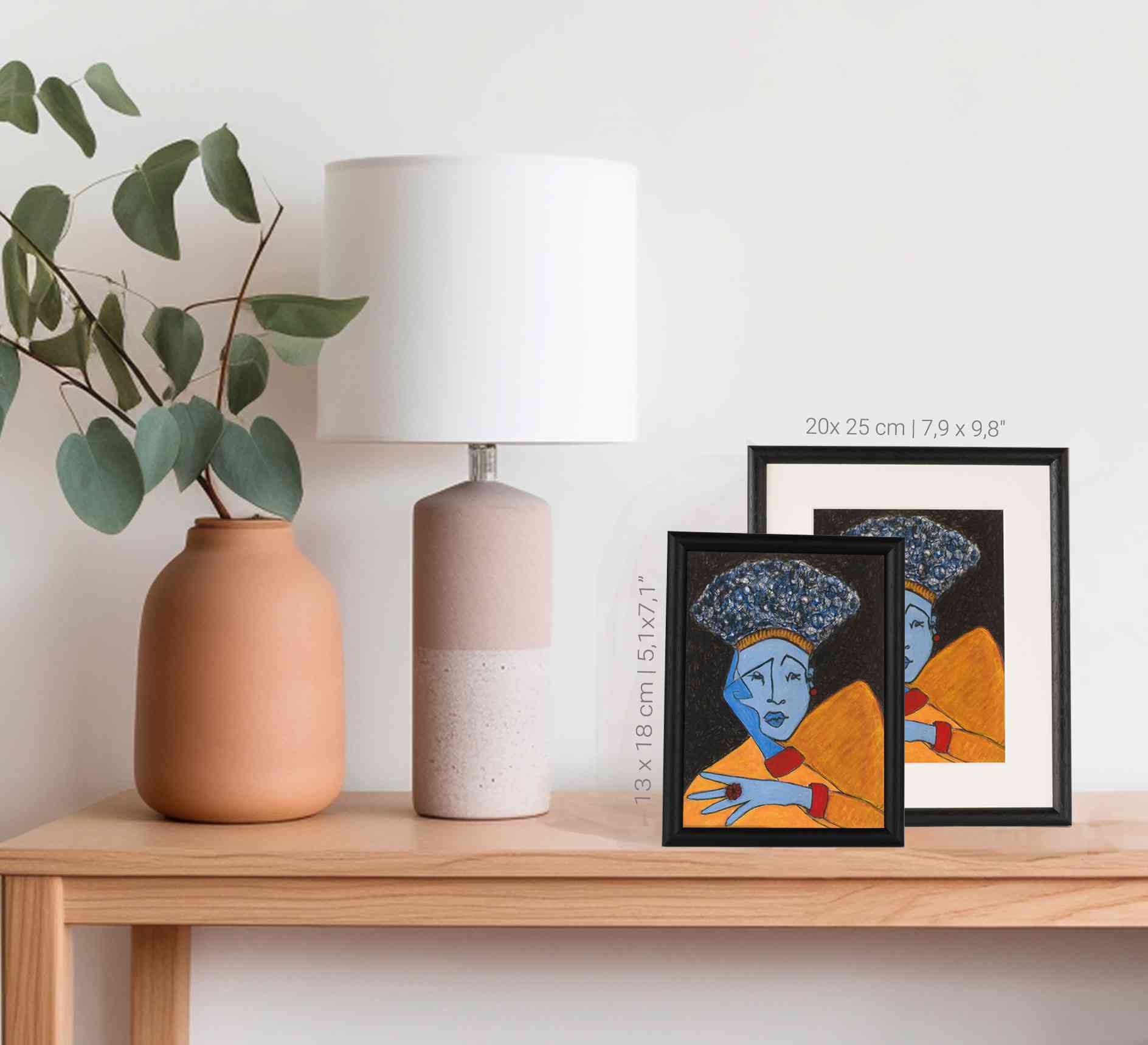 fine art print Mi Negra two formats