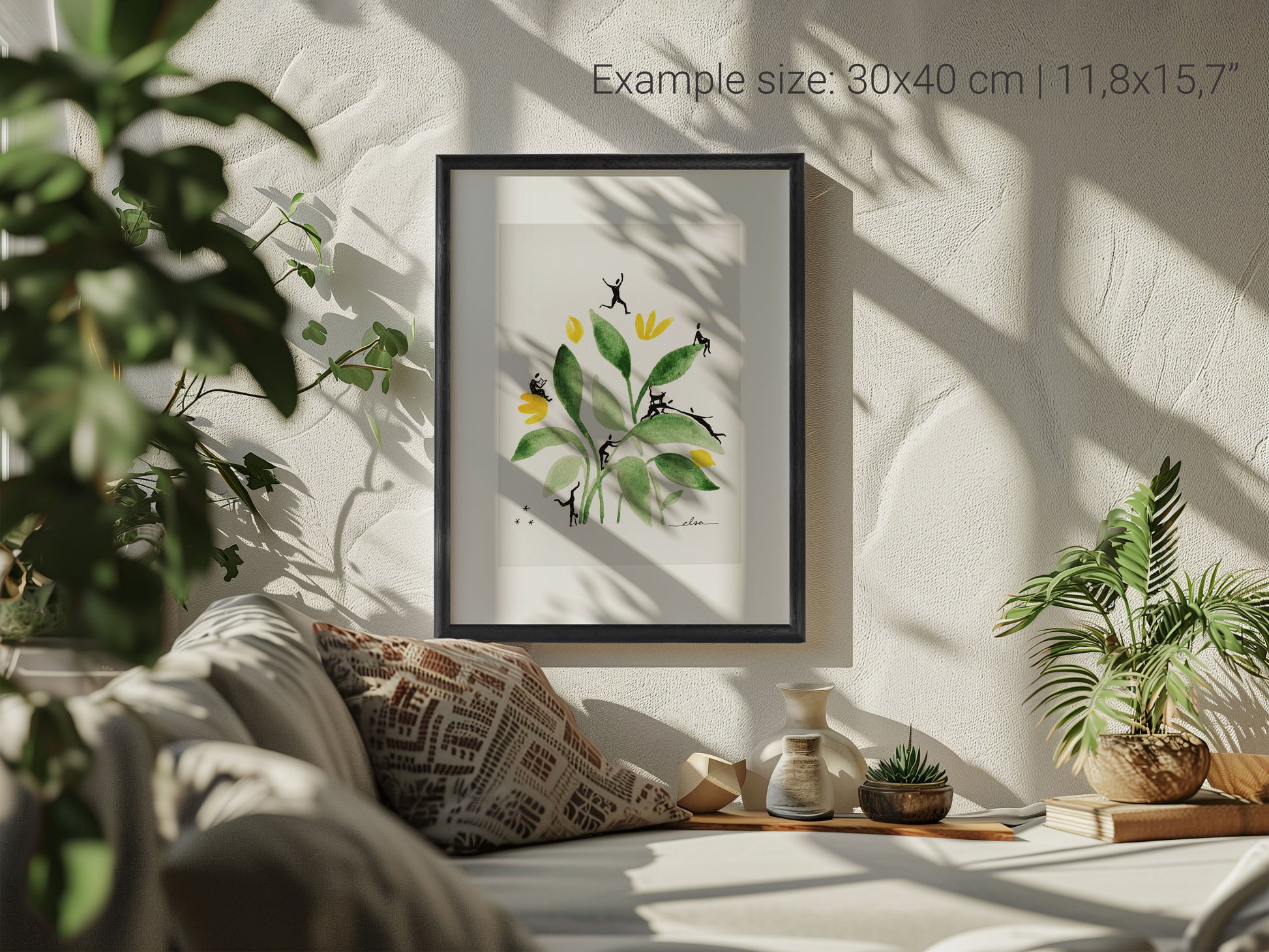 fine art print flower bouquet III 30x40 cm