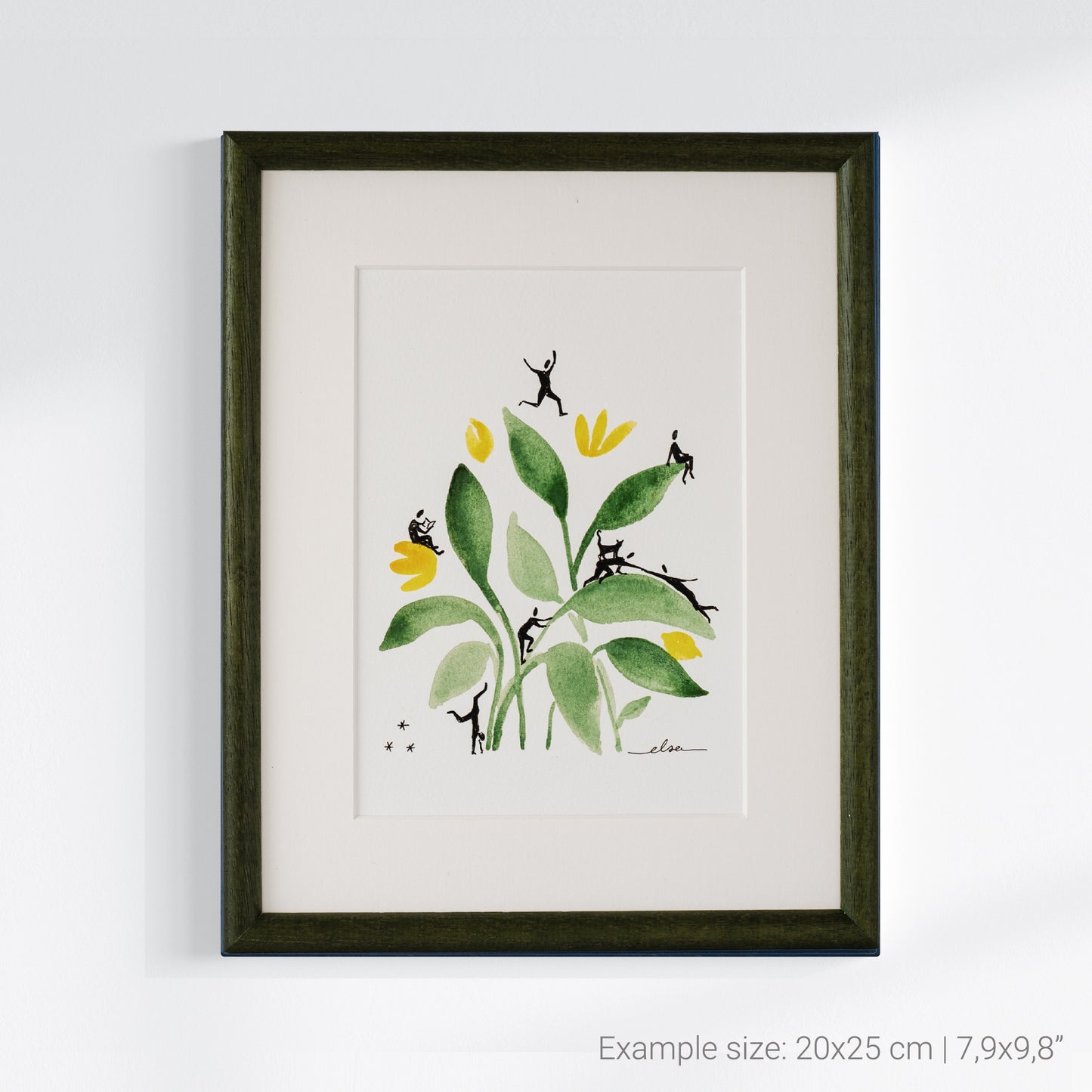 fine art print flower bouquet III clean view