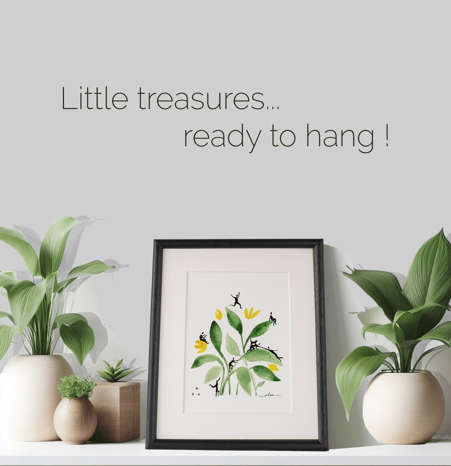 fine art print flower bouquet III little treasures