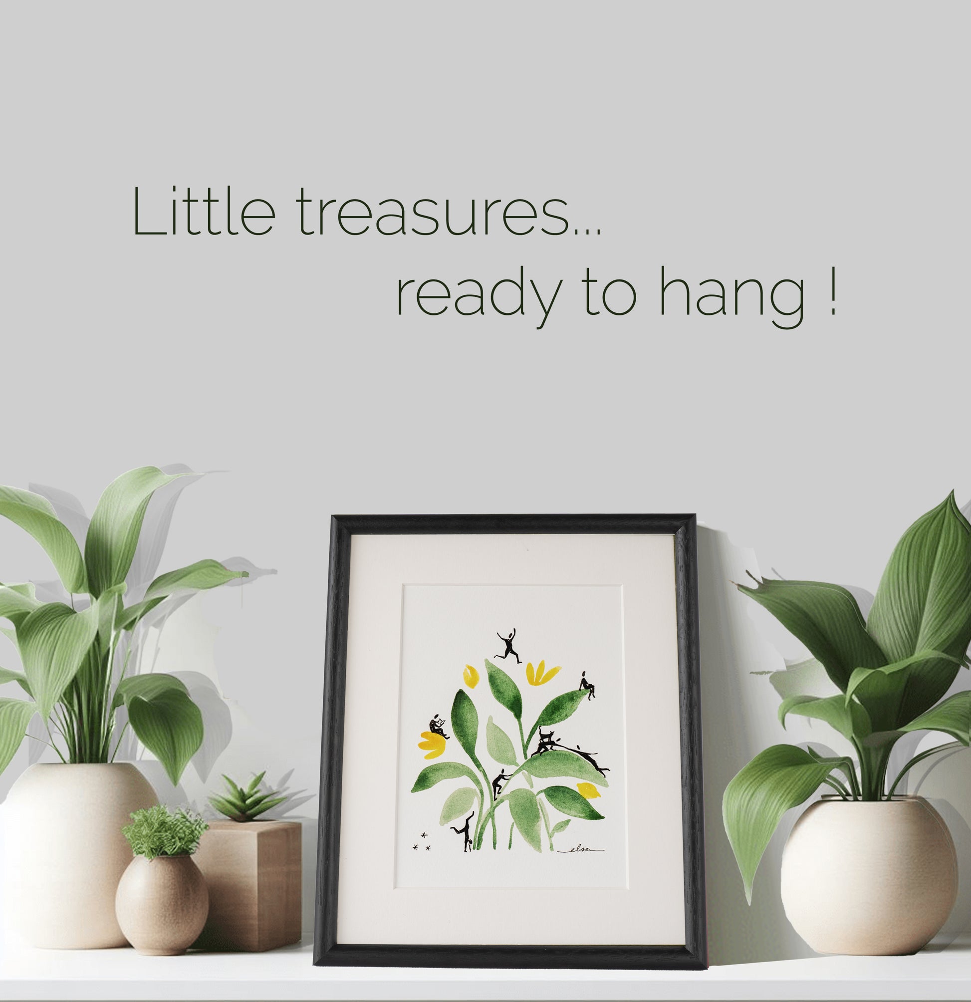 fine art print flower bouquet III little treasures