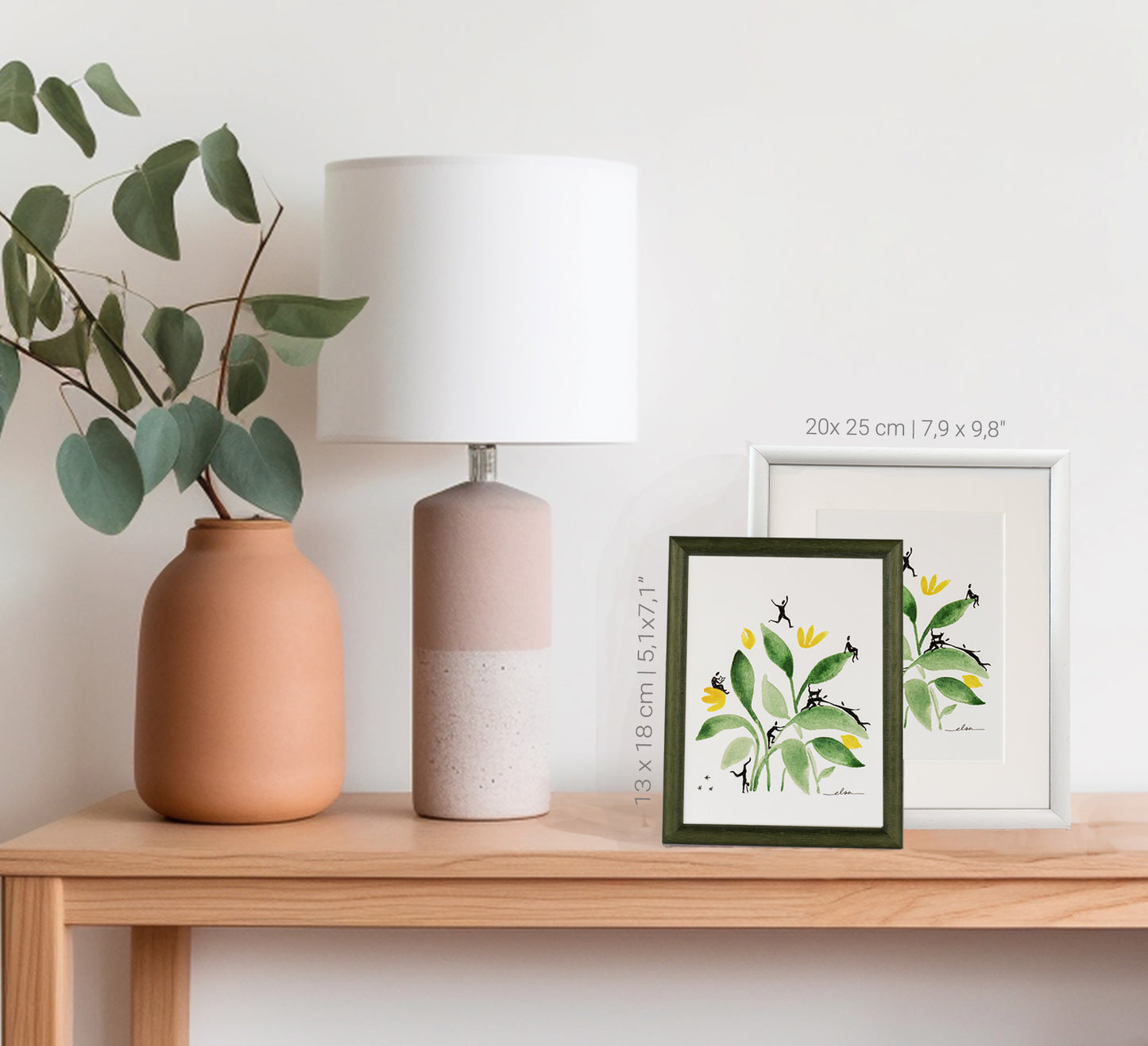 fine art print flower bouquet III two formats