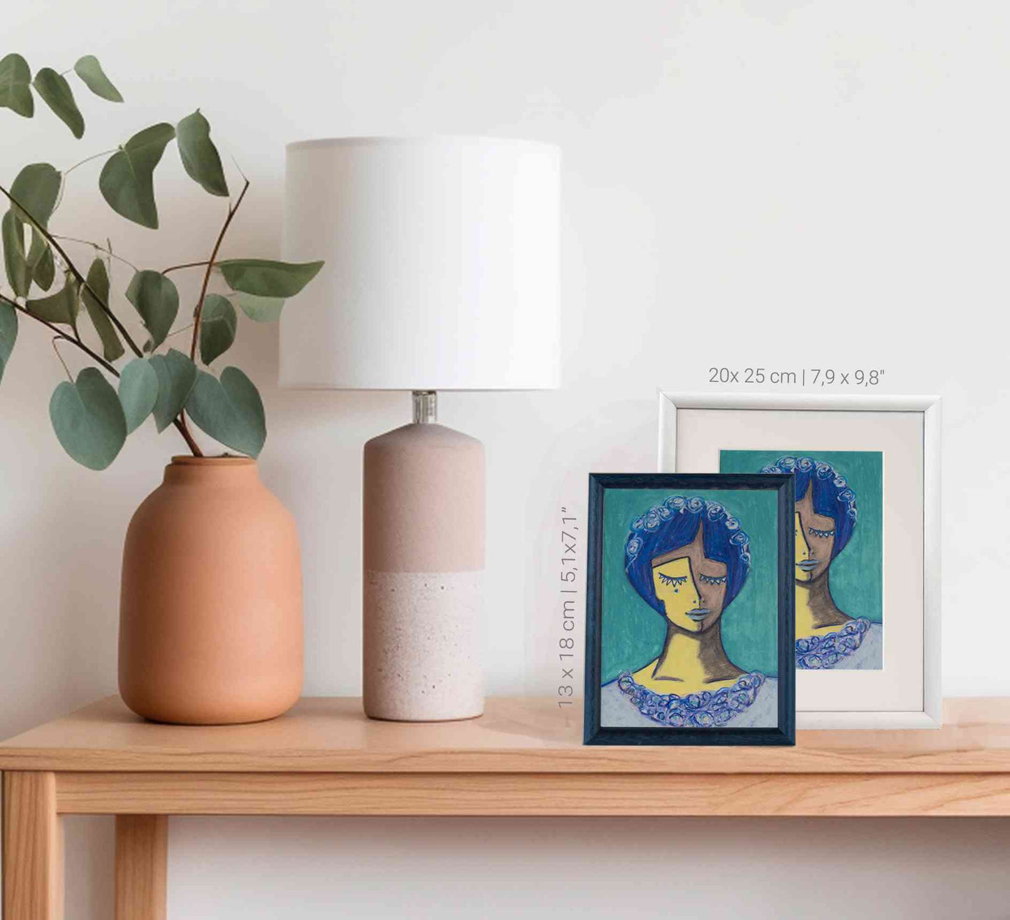 fine art print la novia two formats