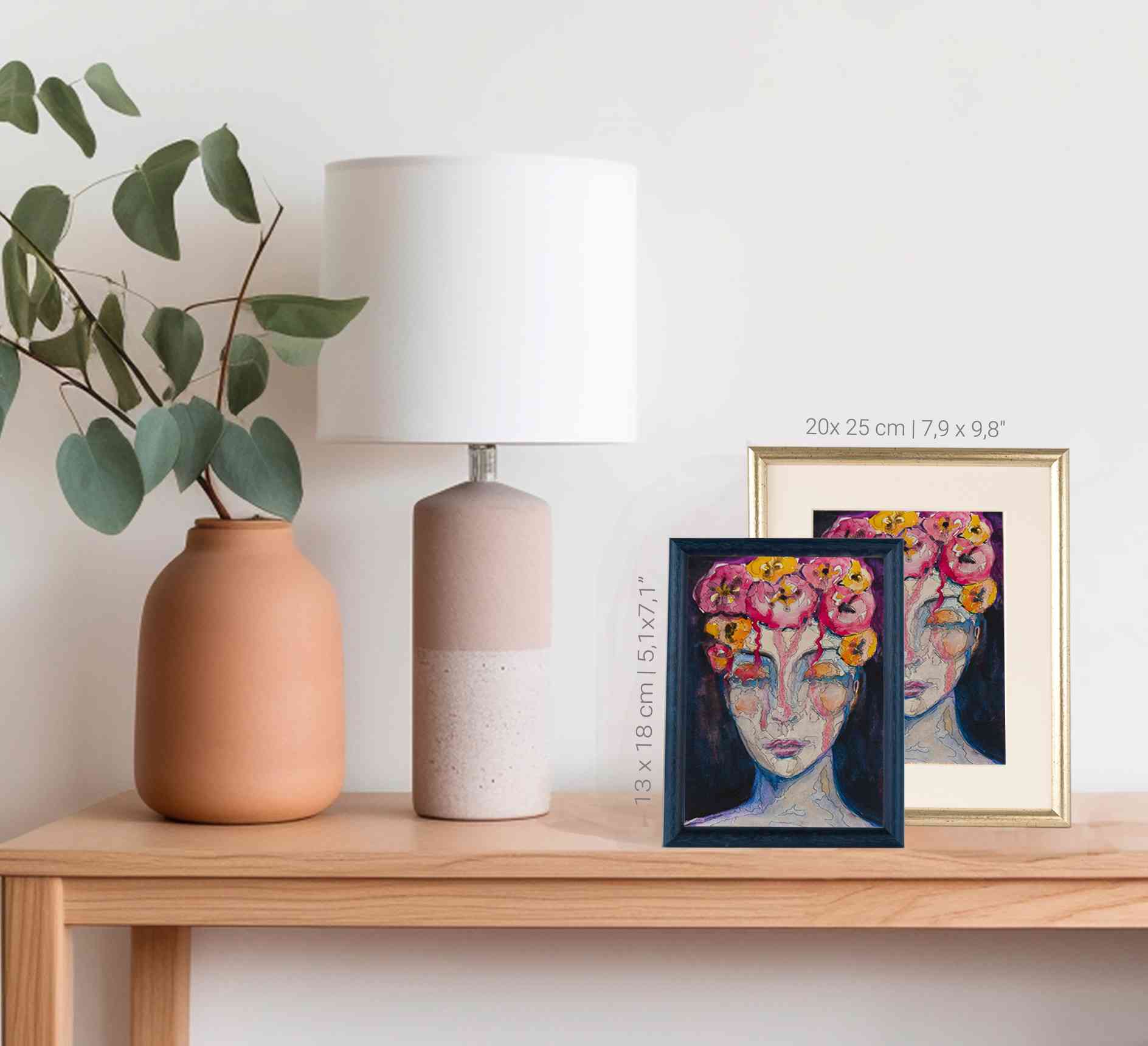 fine art print lagrimas arcoiris two formats